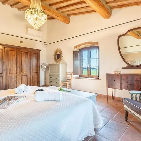 Villa La Lespa W-pool Biliardo And View