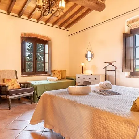 Villa La Lespa W-pool Biliardo And View